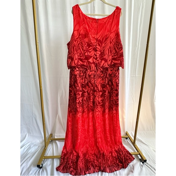 Gabby Skye Women’s Plus 24W Ombré Maxi Dress - Picture 2 of 9